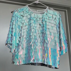 House of Harlow x Revolve Sequin Top
